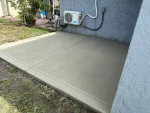 concrete slab in royal palm beach fl